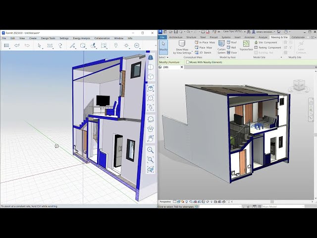 فیلم آموزشی: Revit 2023 - قابلیت همکاری با Formit pro با زیرنویس فارسی