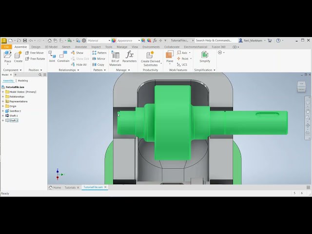 فیلم آموزشی: Create Shaft and Gear - Autodesk Inventor 2023 Tutorial با زیرنویس فارسی
