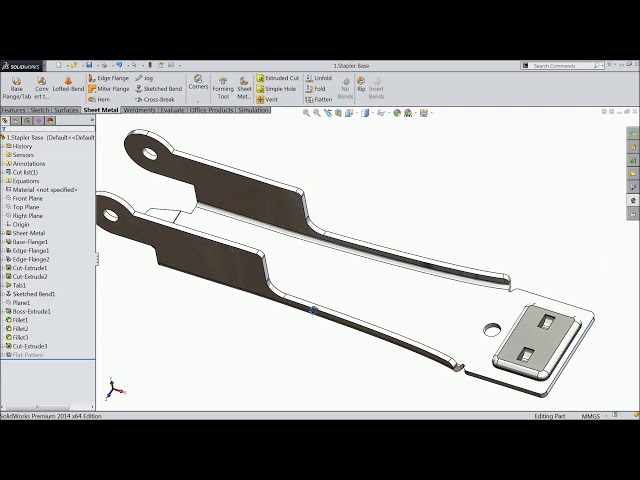 فیلم آموزشی: آموزش طراحی Solidworks منگنه کانگورو