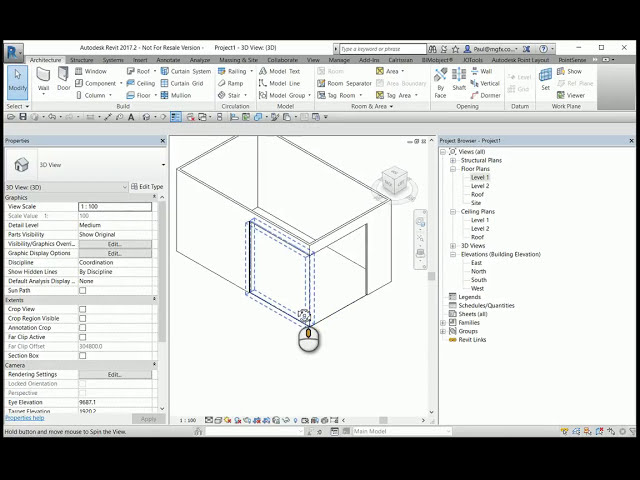 فیلم آموزشی: Revit Curtain Walls Meeting In Corner با زیرنویس فارسی