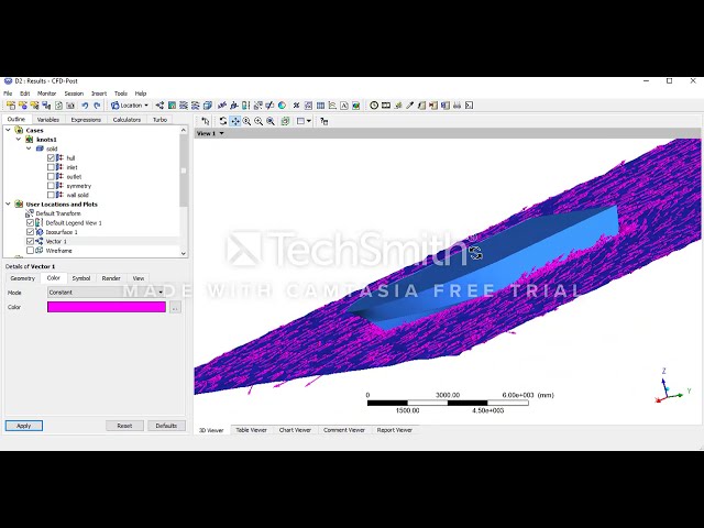 فیلم آموزشی: Hull Drag Analysis - ANSYS Fluent Part 5/5