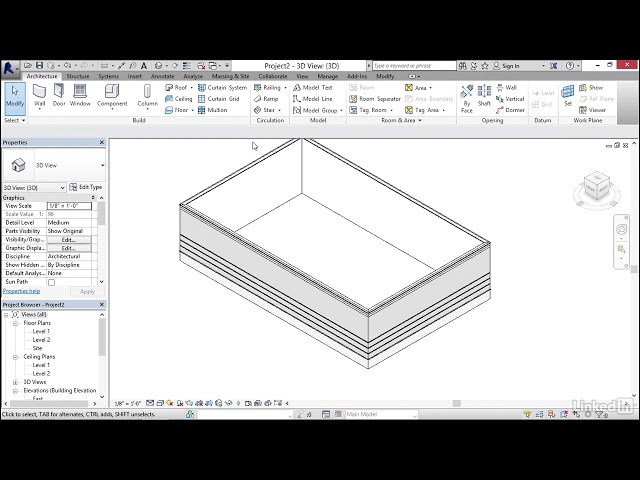 فیلم آموزشی: Revit Tutorial - ایجاد یک یارو استاندارد با زیرنویس فارسی