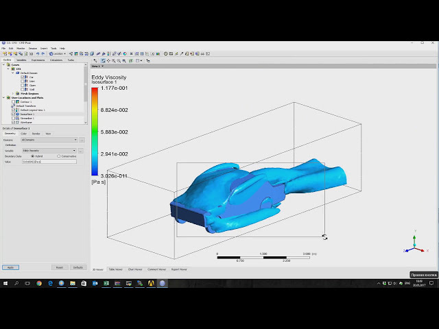 فیلم آموزشی: آموزش ANSYS CFX قسمت 2/2 | تجزیه و تحلیل آیرودینامیک ماشین در ANSYS CFX، نیروی کشش و بالابر