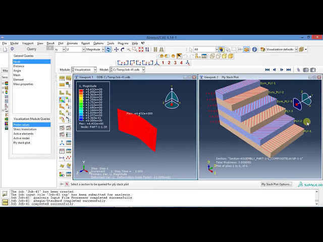 فیلم آموزشی: فیلم های آموزشی Abaqus - آنالیز استاتیکی صفحه کامپوزیت