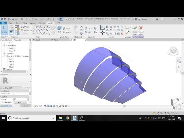 فیلم آموزشی: Revit Tutorial - SEC Armadillo Building توسط نورمن فاستر