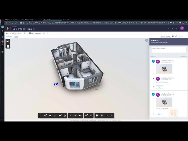 فیلم آموزشی: مدل Revit 3d در مرورگر | هوشمند کار می کند | A360 با زیرنویس فارسی