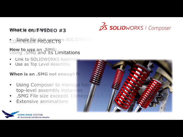 فیلم آموزشی: SOLIDWORKS Composer: استفاده از فایل های SMG و محدودیت های آنها با زیرنویس فارسی