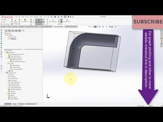 فیلم آموزشی: اشتباه رایج انجام شده توسط مبتدیان در شبیه سازی جریان در Solidworks