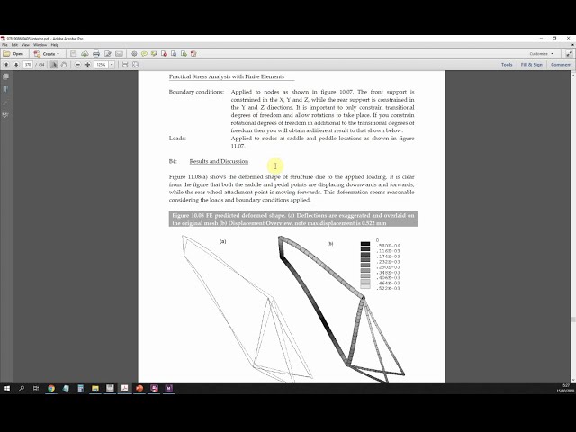 فیلم آموزشی: قاب دوچرخه با عناصر پرتو میز کار ANSYS با زیرنویس فارسی