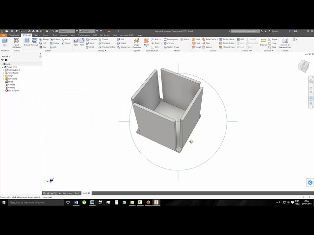 فیلم آموزشی: 205 Autodesk Inventor Sheet Metal Corner Rip Seam با زیرنویس فارسی