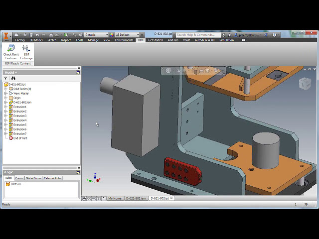 فیلم آموزشی: Autodesk Inventor - مدل های ساده