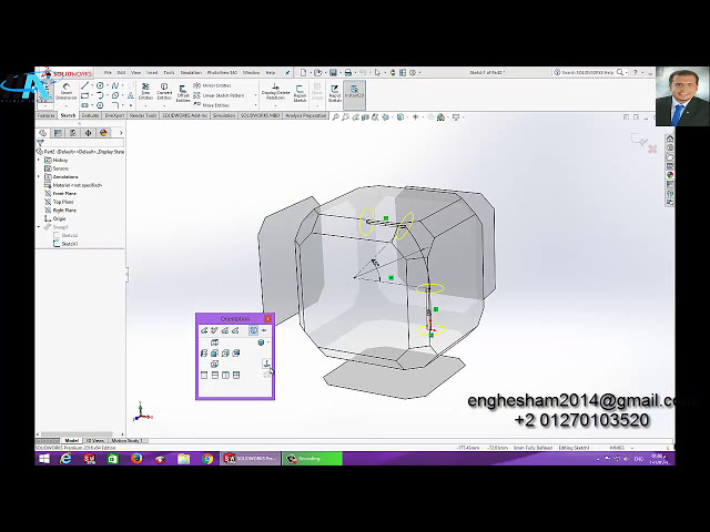 فیلم آموزشی: 36- Elbow 45 Degree On Solidworks