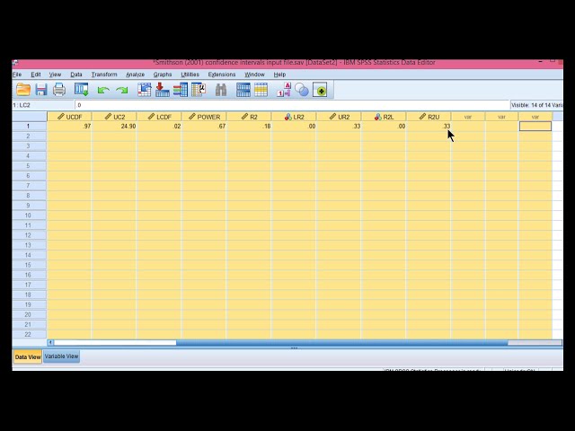 فیلم آموزشی: فواصل اطمینان چندگانه R2 - SPSS با زیرنویس فارسی