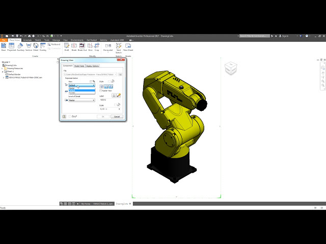 فیلم آموزشی: Autodesk Inventor - Drawing - Selective Color Shaded Parts - نکته