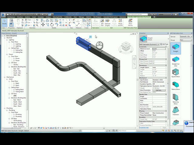 فیلم آموزشی: Revit Fabrication Parts - A How To Guide با زیرنویس فارسی