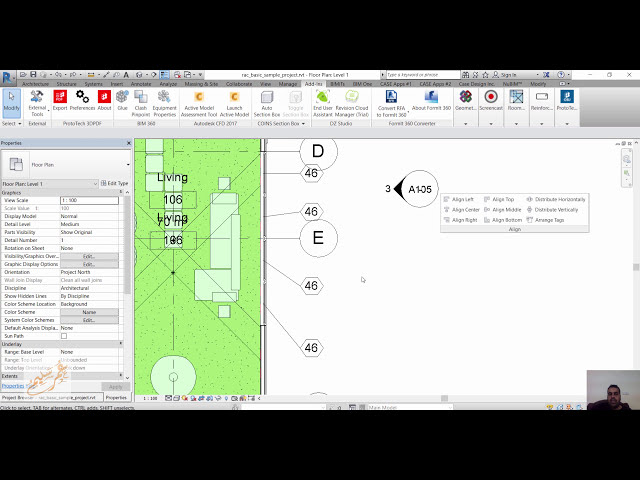 فیلم آموزشی: ALIGN ADDINS REVIT