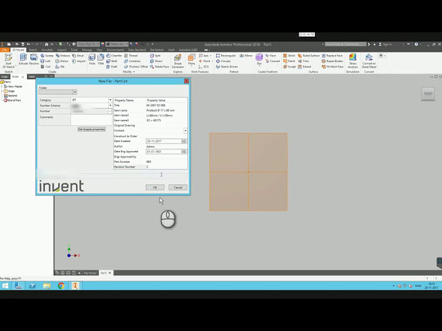 فیلم آموزشی: Autodesk Inventor | جستجو برای ERP با Vault Data Standard