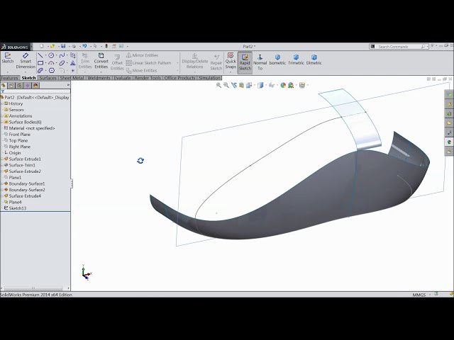 فیلم آموزشی: آموزش Solidworks Advanced Surface موس لاجیتک