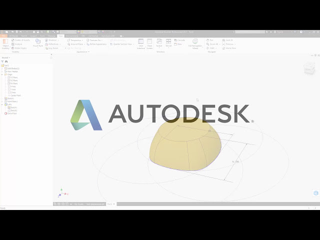 فیلم آموزشی: نکته سریع Autodesk Inventor: هندسه ساخت و ساز با زیرنویس فارسی