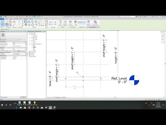 فیلم آموزشی: Revit Family یک قفسه کتاب پارامتریک ایجاد کنید با زیرنویس فارسی