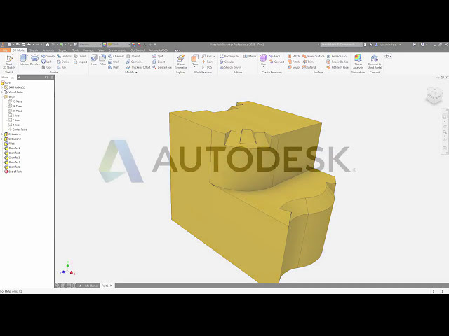 فیلم آموزشی: پخ Autodesk Inventor Quick Tip Inventor 2018 با زیرنویس فارسی