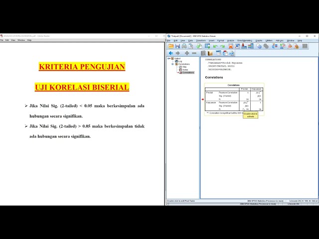 فیلم آموزشی: تست همبستگی دو سریال با SPSS - Point Biserial Correlation SPSS با زیرنویس فارسی