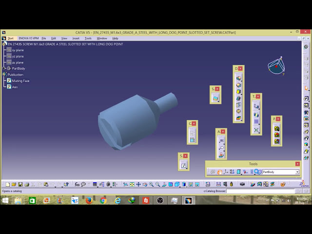 فیلم آموزشی: Catia V5: آموزش عملیات مرورگر Catlog قسمت 1 با زیرنویس فارسی