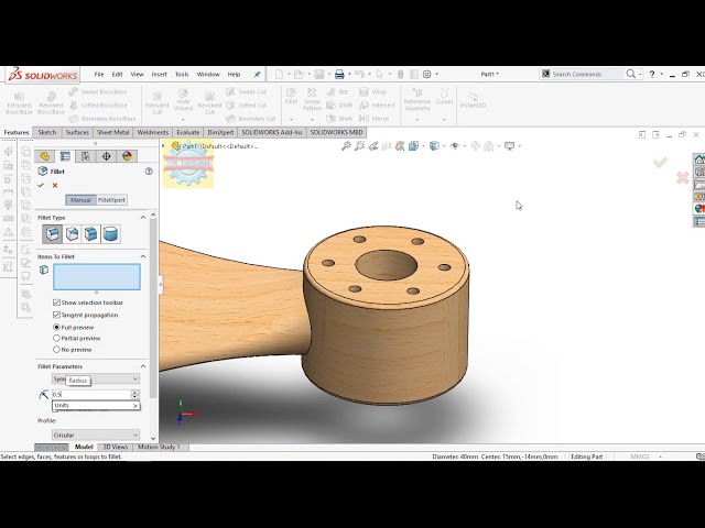 فیلم آموزشی: 「DESIGN 119」 نحوه رسم پروانه - آموزش Solidworks