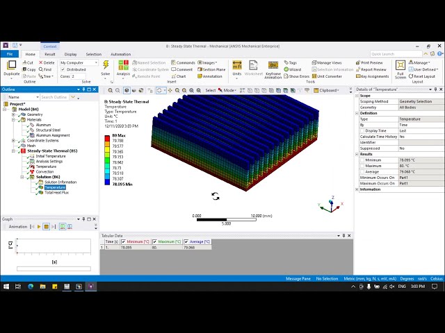 فیلم آموزشی: حالت پایدار حرارتی روی سینک حرارتی در میز کار Ansys با زیرنویس فارسی