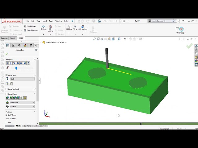 فیلم آموزشی: نحوه ساخت کد G برای ماشینکاری CNC با استفاده از SolidWorks