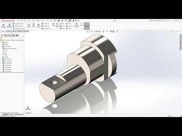 فیلم آموزشی: SolidWorks Tutorial #26: Roller Stud با زیرنویس فارسی