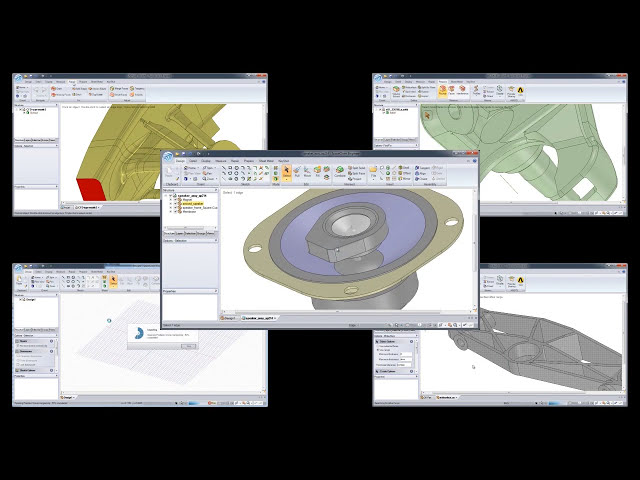 فیلم آموزشی: آماده سازی مدل برای تجزیه و تحلیل ساختاری ANSYS SpaceClaim (با صدای ژاپنی) با زیرنویس فارسی