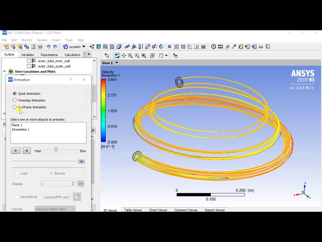 فیلم آموزشی: آموزش فلوئنت ANSYS | تجزیه و تحلیل جریان سیال و انتقال حرارت در یک لوله مارپیچ مخروطی | قسمت 2/2