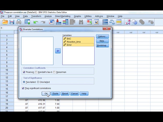 فیلم آموزشی: همبستگی پیرسون در SPSS با زیرنویس فارسی