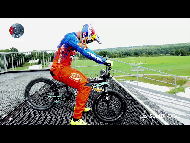 فیلم آموزشی: SOLIDWORKS و Twan Van Gendt: بهبود عملکرد در مسابقات BMX با زیرنویس فارسی