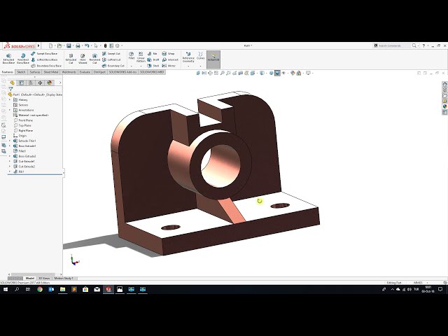 فیلم آموزشی: تمرین SolidWorks برای مبتدیان - 1