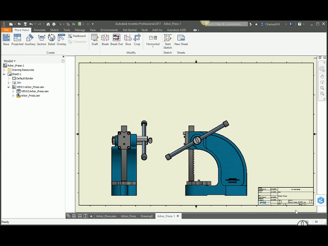 فیلم آموزشی: نکته Autodesk Inventor: iProperties را در فایل Drawing کپی کنید با زیرنویس فارسی