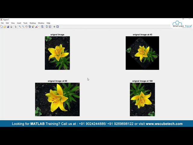 فیلم آموزشی: نحوه چرخش تصویر قالب بندی با استفاده از Matlab [HINDI] | آموزش پردازش تصویر شماره 84