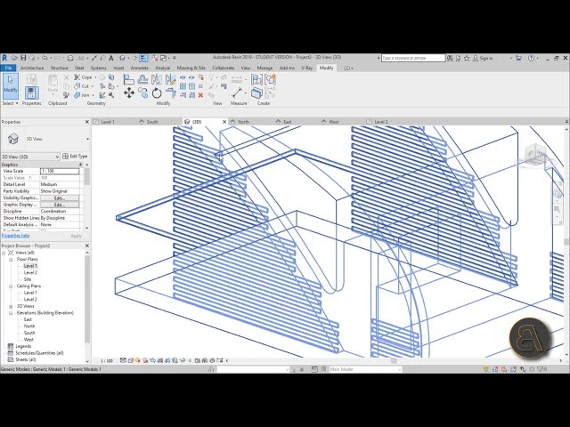 فیلم آموزشی: آموزش خانه شناور در Revit با زیرنویس فارسی