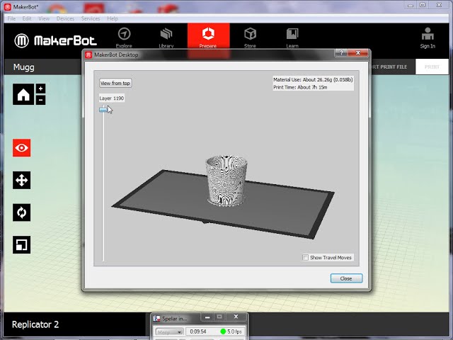 فیلم آموزشی: SolidWorks - چگونه یک فایل SolidWorks را در یک چاپگر سه بعدی Makerbot Replicator 2 چاپ کنیم!