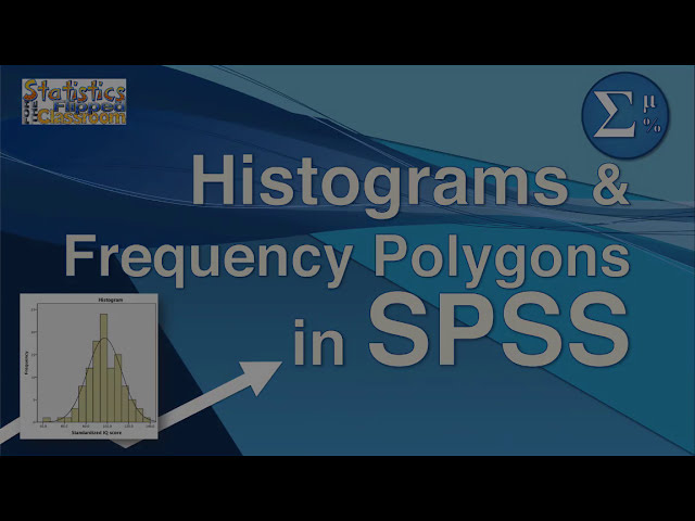 فیلم آموزشی: هیستوگرام ها و چند ضلعی های فرکانس در SPSS (4-7) با زیرنویس فارسی