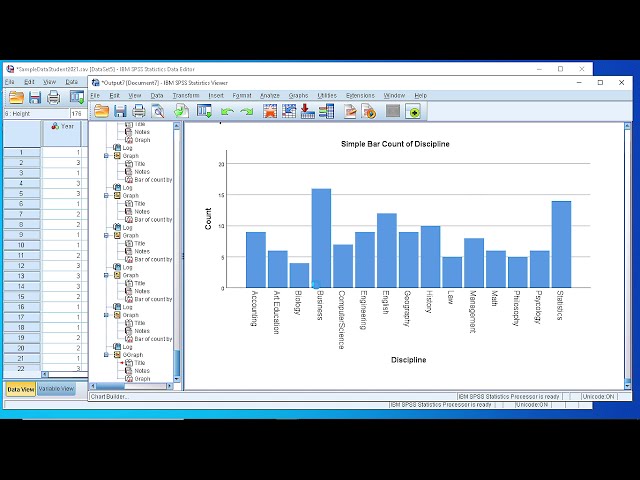 فیلم آموزشی: SPSS Explore Data / نحوه ایجاد پنل نمودار میله ای با زیرنویس فارسی