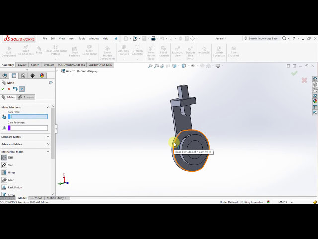 فیلم آموزشی: دوربین و فالوور solidworks\