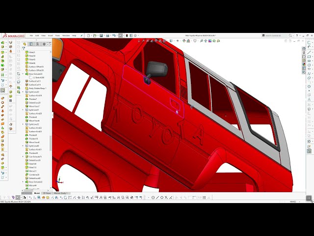 فیلم آموزشی: Emboss/Deboss text روی سطوح پیچیده در SolidWorks (عملیات WRAP نیست!!!) با زیرنویس فارسی