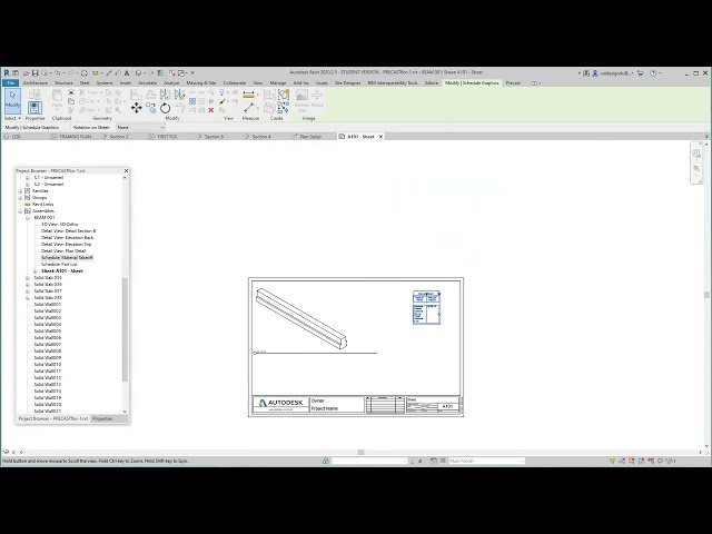 فیلم آموزشی: Revit Precast Shop Drawings BEAMS با زیرنویس فارسی