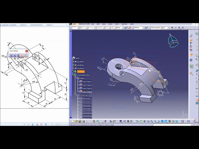 فیلم آموزشی: تحمل عملکردی و حاشیه نویسی Catia V5 با زیرنویس فارسی