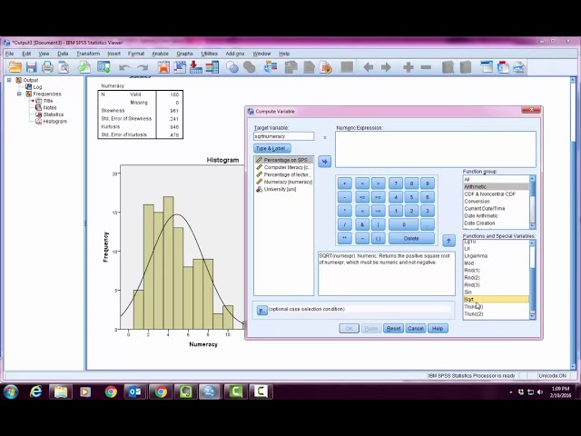 فیلم آموزشی: آموزش تبدیل داده SPSS با زیرنویس فارسی