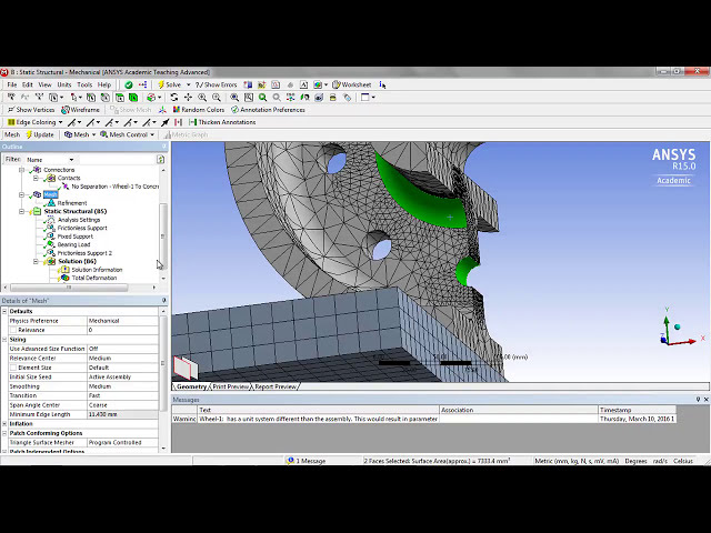 فیلم آموزشی: اعمال بارهای تحمل (2/3): ANSYS Mechanical با زیرنویس فارسی