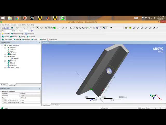 فیلم آموزشی: ANSYS - سوراخ، ترکیب و پخ را به یک اکستروژن اضافه کنید با زیرنویس فارسی