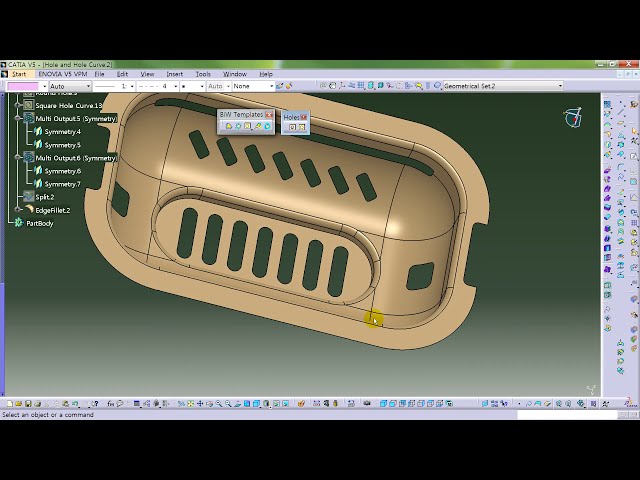 فیلم آموزشی: Catia GSD | سوراخ و منحنی سوراخ